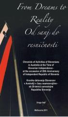 Naslovnica kronike avstralskih Slovencev